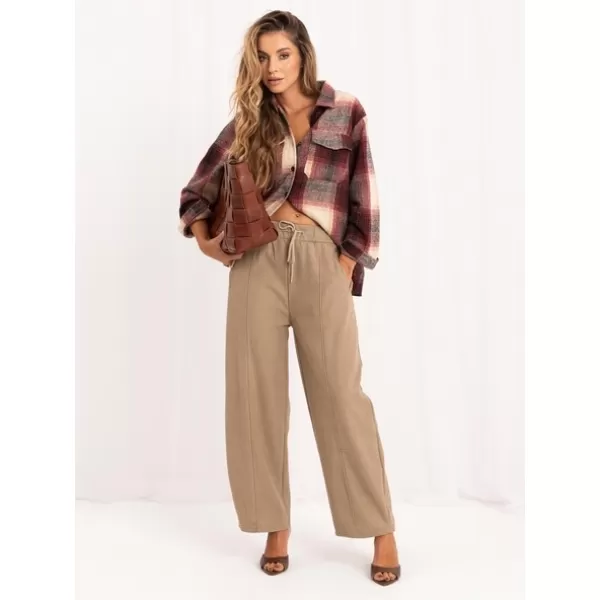  Dámské kalhoty ITALY MODA IR-SP-YV5650.46 DARK BEIGE 