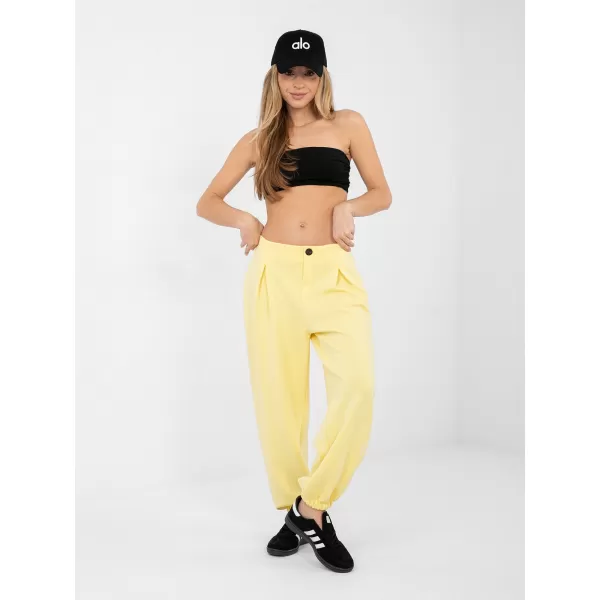  Dámské kalhoty ITALY MODA IT-SP-9995.12P BRIGHT YELLOW 