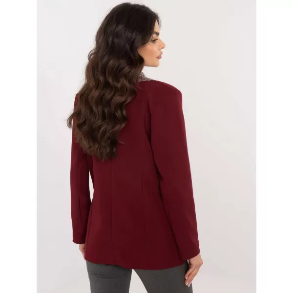  Dámská bunda ITALY MODA DHJ-MA-19926.85P BURGUNDY 