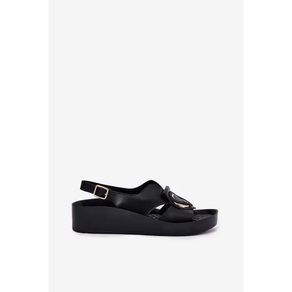  Dámské sandály S.BARSKI KV51-031 BLACK 