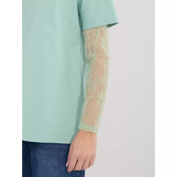  Dámské triko ITALY MODA MI-BZ-4227.61 PISTACHIO 