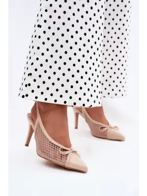 Dámské sandály BOTO SQC-272 BEIGE