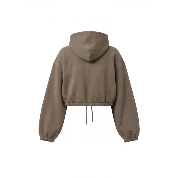  Dámská mikina URBAN CLASSICS TB8635-23646 DEEP TAUPE 
