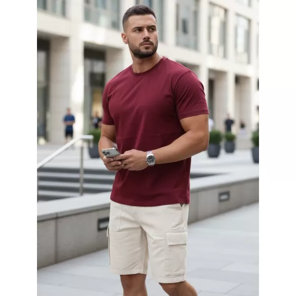  Pánské triko DSTREET BORDO 