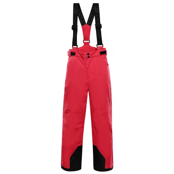  Dětské lyžařské kalhoty ALPINE PRO EDESO 3 RASPBERRY 