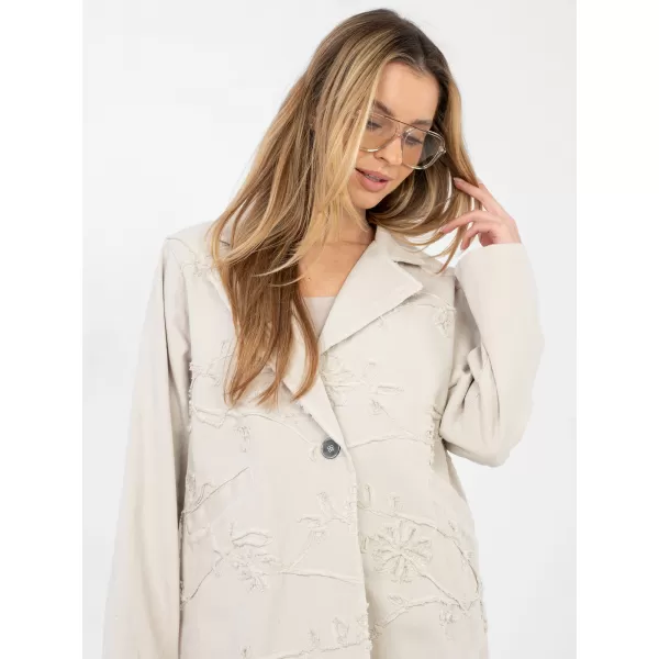  Dámská bunda RUE PARIS IT-MA-FL9992.97 BEIGE 