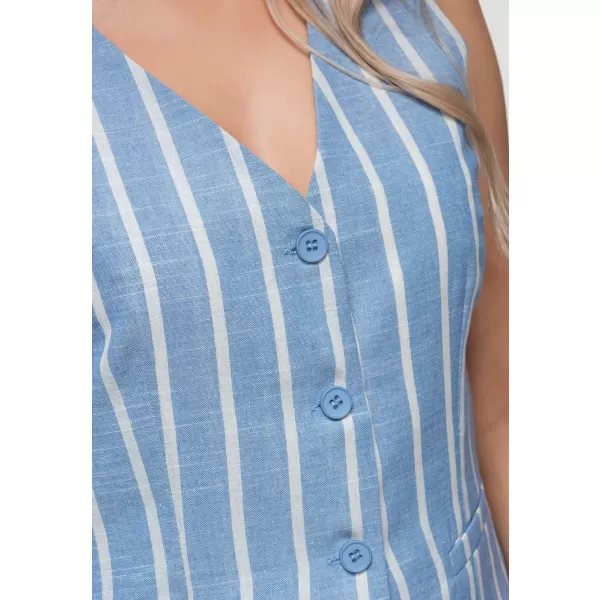  Dámská vesta OMBRE OW-VE-E0008 BLUE 