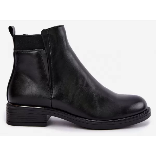  Dámské kotníkové boty VINCEZA 58690 BLACK 