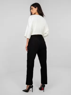 Dámské kalhoty ITALY MODA MI-SP-2689.47 BLACK