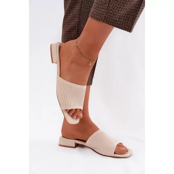  Dámské pantofle BOTO 2266 BEIGE 