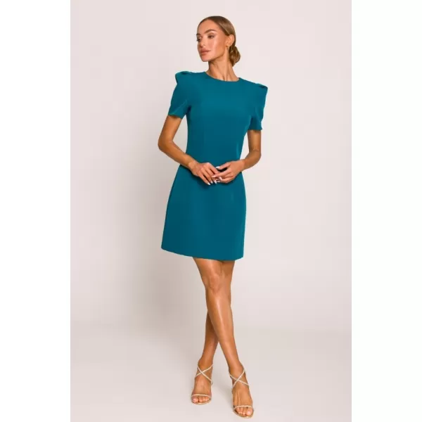  Dámské šaty MOE M777 OCEAN BLUE 