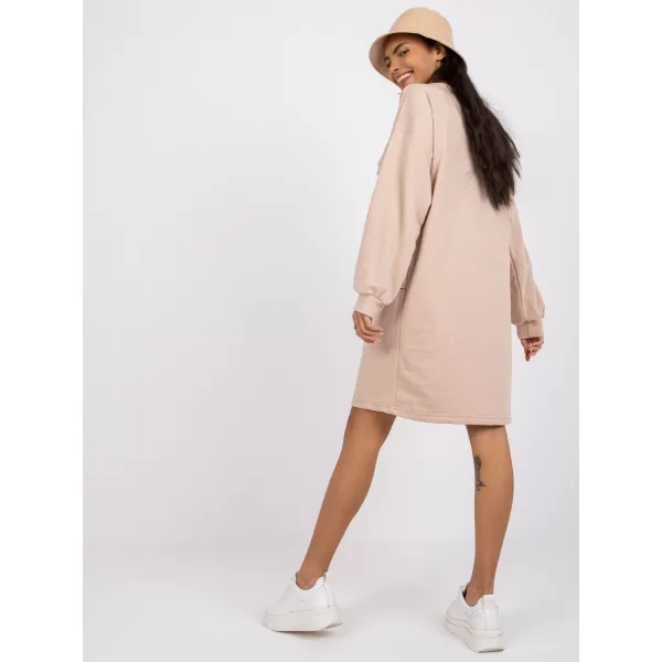  Dámské šaty EX MODA EM-SK-717.33X BEIGE 