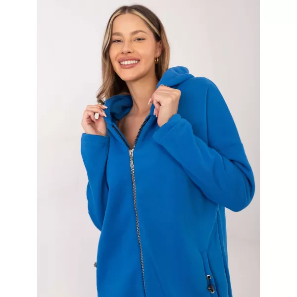  Dámská mikina RUE PARIS RV-BL-4858-1.99P DARK BLUE 