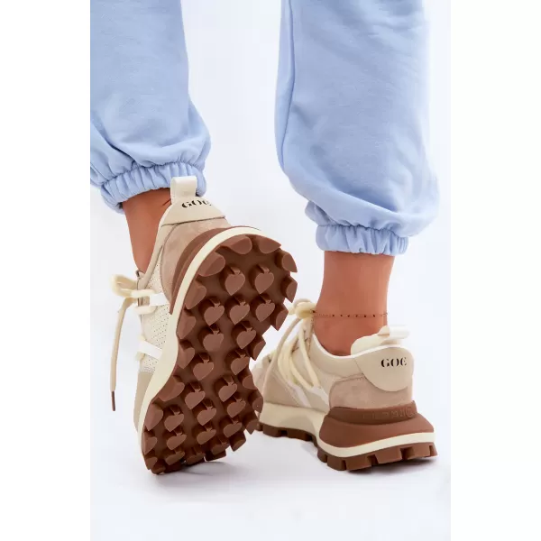  Dámské tenisky GOE TT2N4021 BEIGE 