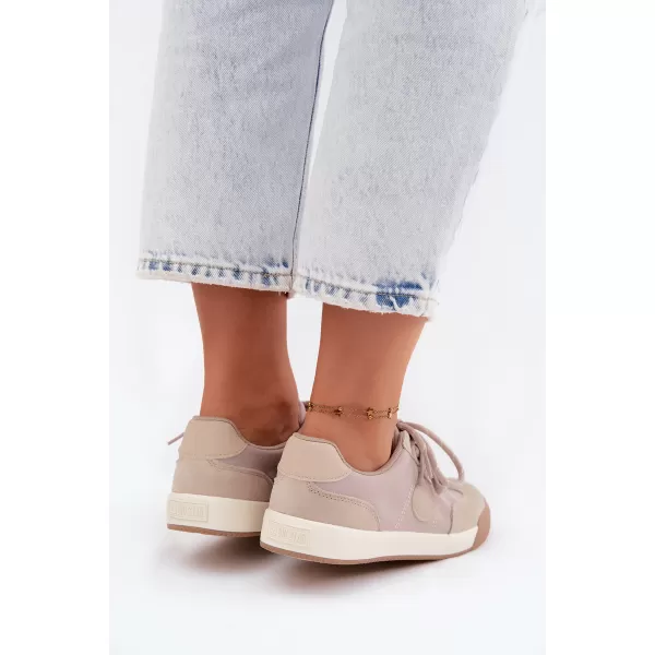  Dámské tenisky BIG STAR SHOES UU274001 BEIGE 