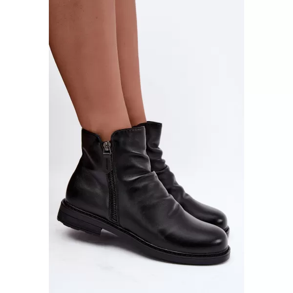  Dámské kotníkové boty VINCEZA 58683 BLACK 
