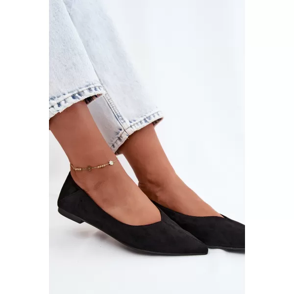  Dámské baleríny BOTO JH597 BLACK 