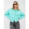 Dámská košile RUE PARIS IT-KS-FL9273.29 TURQUOISE