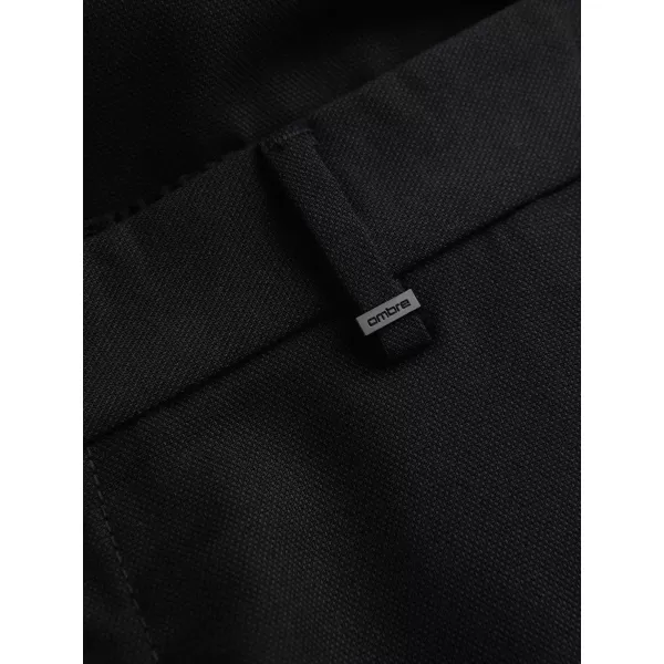  Pánské chino kalhoty OMBRE P1525 BLACK 