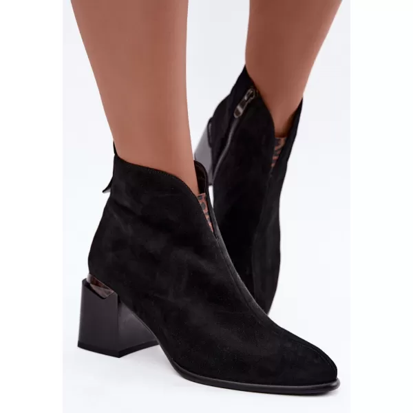  Dámské kozačky BOTO 26BT24-399 BLACK 