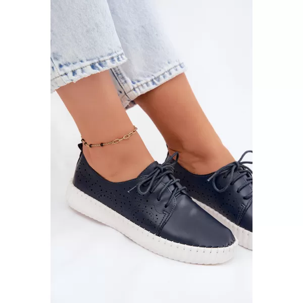  Dámské polobotky BOTO G2437 NAVY 