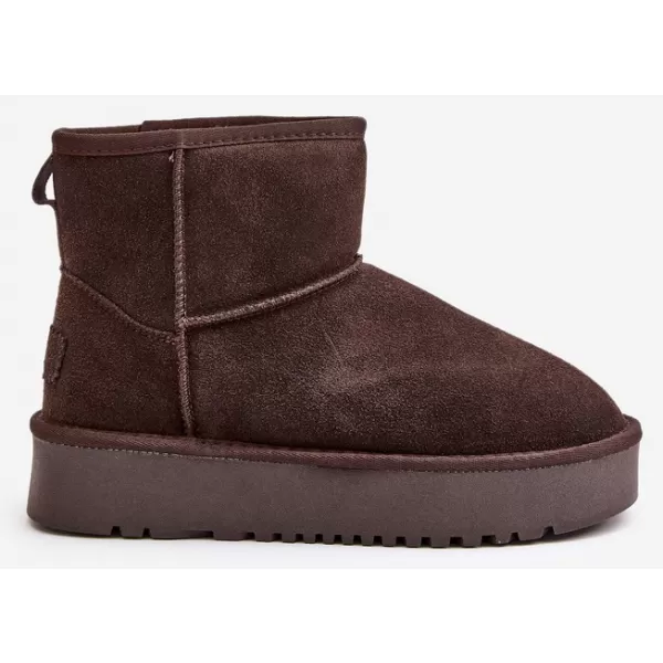  Dámské sněhule BOTO NN605 BROWN 