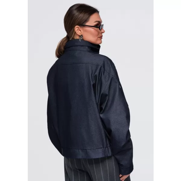  Dámská bunda OMBRE OW-JALP-0137 NAVY BLUE 