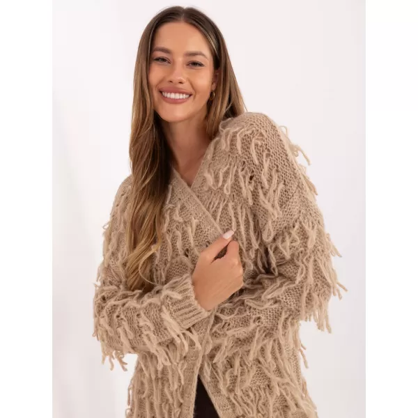  Dámský svetr RUE PARIS MI-SW-0820.85 BEIGE 