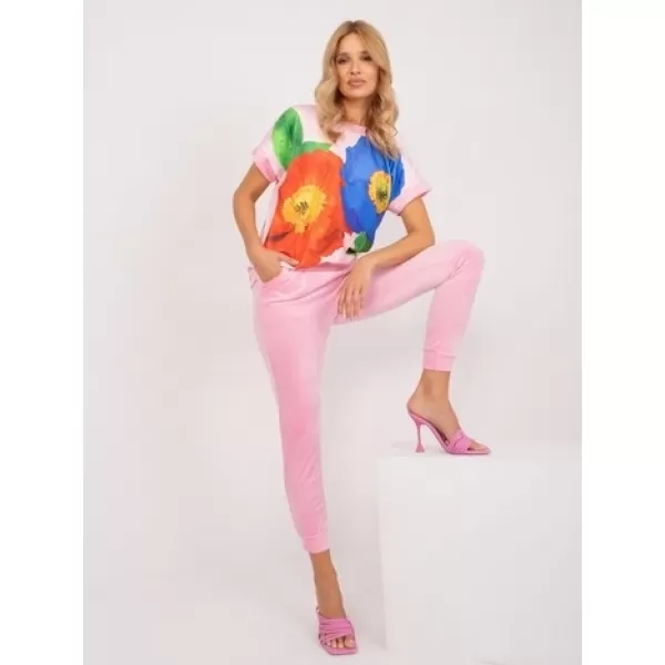  Dámský set RUE PARIS DHJ-KMPL-8899-1.04 BRIGHT PINK 