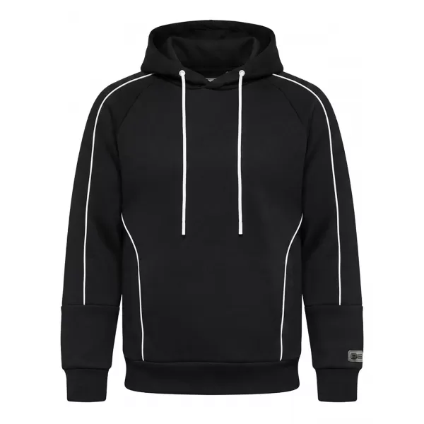  Pánská mikina OMBRE B1721 BLACK 