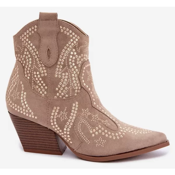  Dámské boty BOTO 9676A KHAKI 