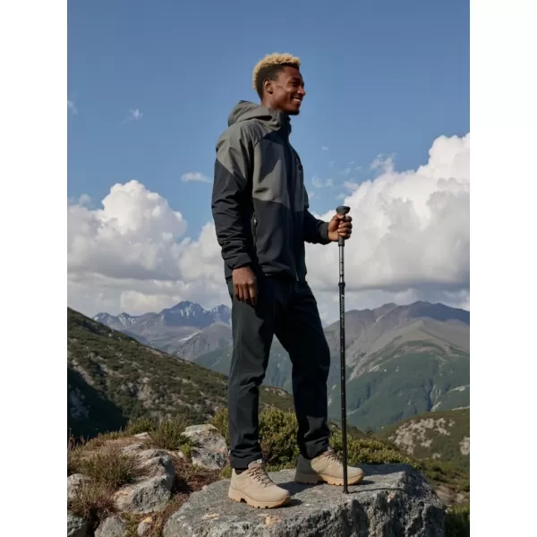  Pánská outdoorová bunda ALPINE PRO TEMUN BLACK 