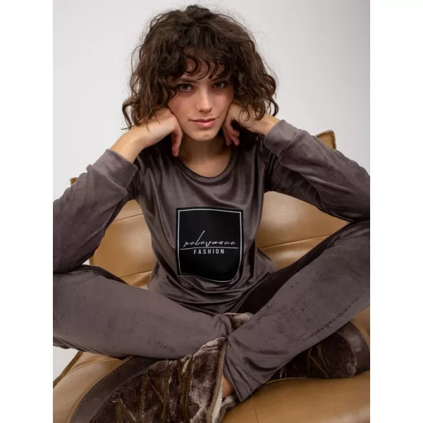  Dámský set RELEVANCE RV-KMPL-8440.58P DARK GREY 