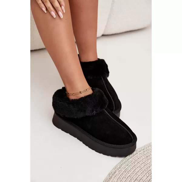  Dámské sněhule BOTO W5818 BLACK 