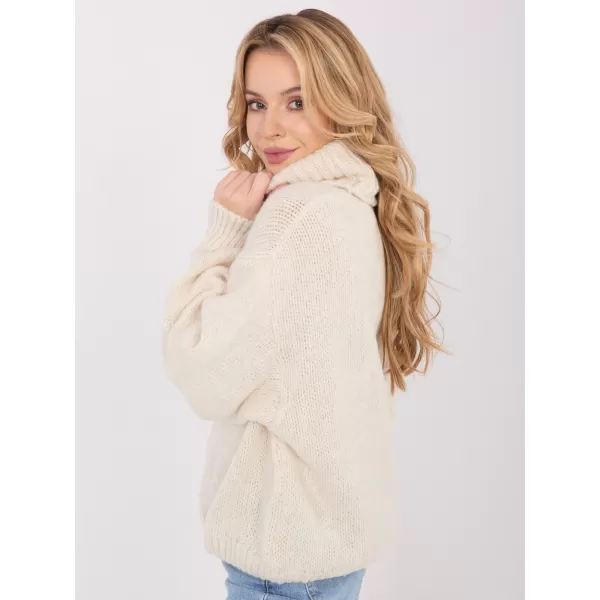  Dámský svetr FACTORY PRICE IN-SW-3176.26 LIGHT BEIGE 