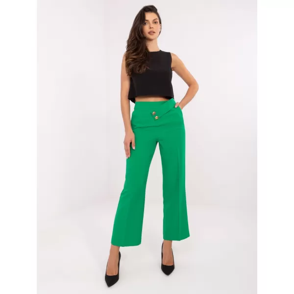  Dámské kalhoty RUE PARIS TO-SP-18150.02 GREEN 