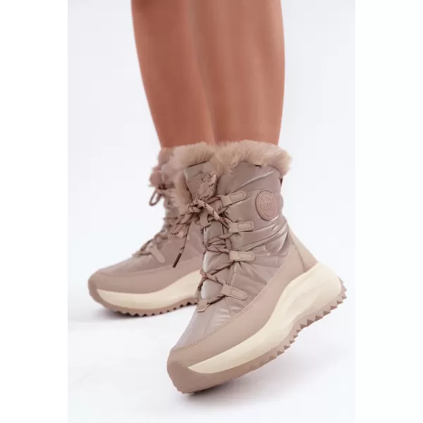  Dámské sněhule BIG STAR SHOES UU274221 BEIGE 