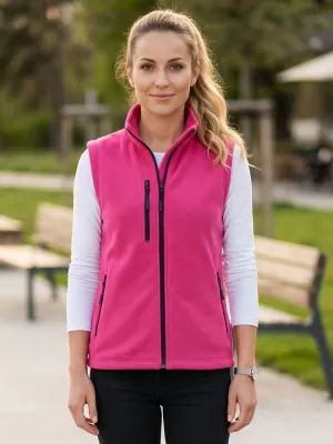 Dámská fleece vesta MALFINI EXIT W-525 PURPUROVÁ