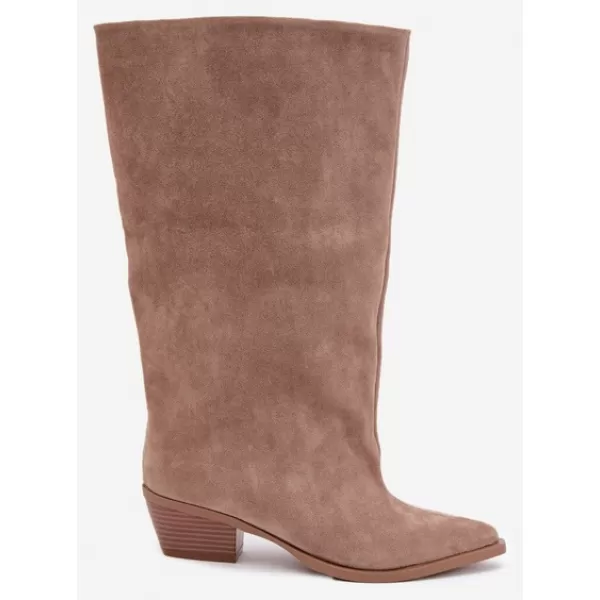  Dámské kozačky BOTO 2578A BEIGE 