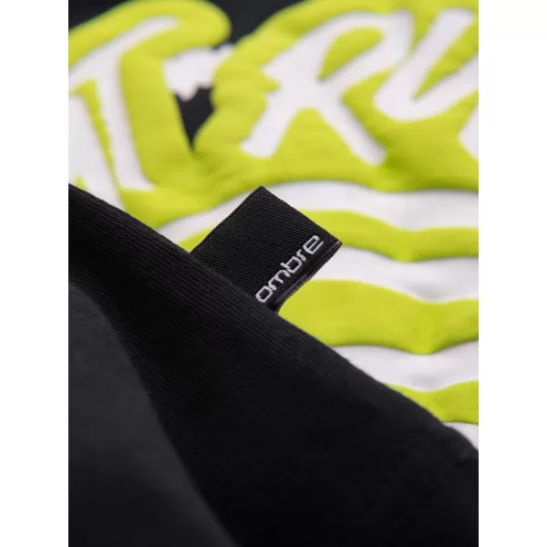  Pánské triko OMBRE OM-TSPT-0288 BLACK 
