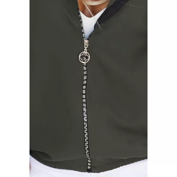  Dámská mikina NUMOCO 691-4 KHAKI 
