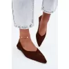 Dámské baleríny BOTO JH597 BROWN