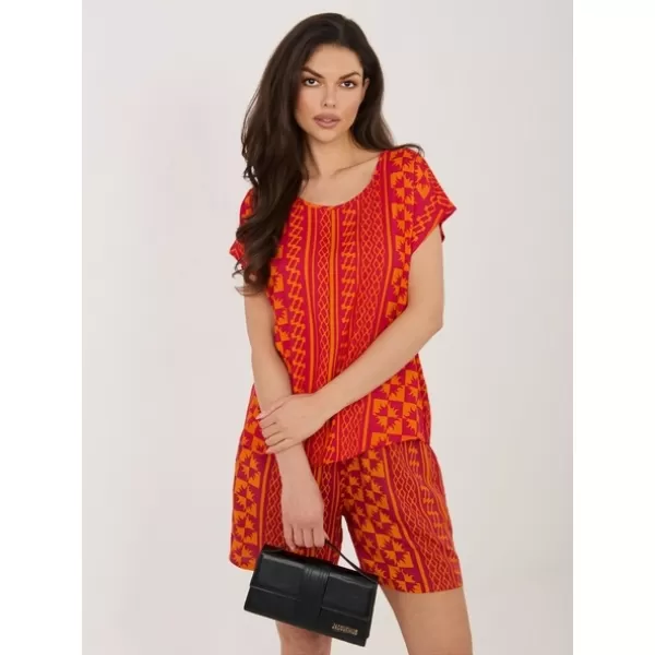  Dámské triko SUBLEVEL D73771AG10978AA ORANGE 