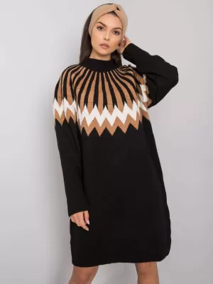 Dámské šaty RUE PARIS LC-SK-0098.37X NOIRE