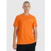 Pánské triko 4F 4FWAW25TTSHM2372 ORANGE