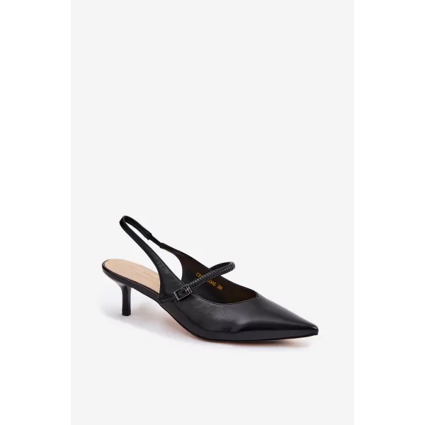  Dámské sandály D&A CR61-3046 BLACK 