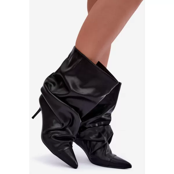  Dámské kotníkové boty BOTO CS068 BLACK 