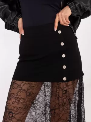 Dámská sukně ITALY MODA MI-SD-3292.09P NOIRE