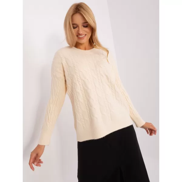  Dámský svetr WOOL FASHION ITALIA AT-SW-2335.27 ECRU 