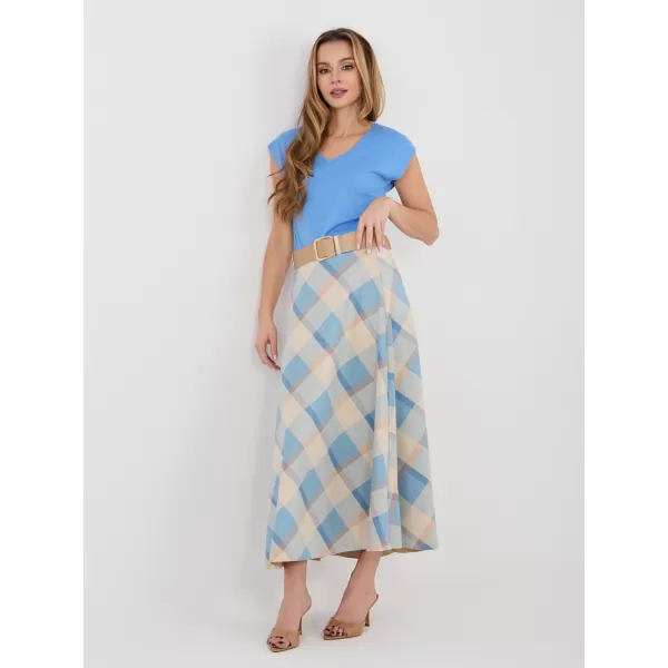  Dámská sukně ITALY MODA IT-SD-23296-1.85 BLUE 